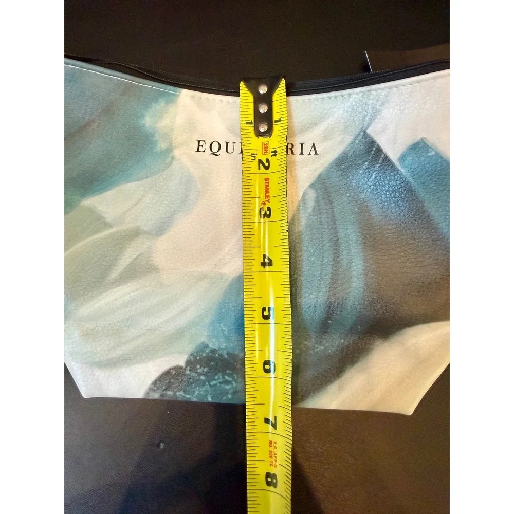 NEW Equilibria Abstract Print Cosmetic Travel Zipper Pouch‎